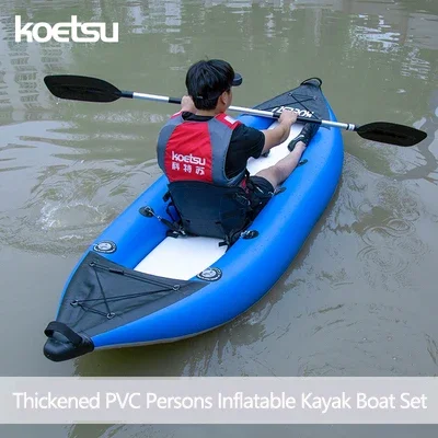 Fishing Boat Trailer - KOETSU-Canoé-kayak gonflable en PVC pour 1