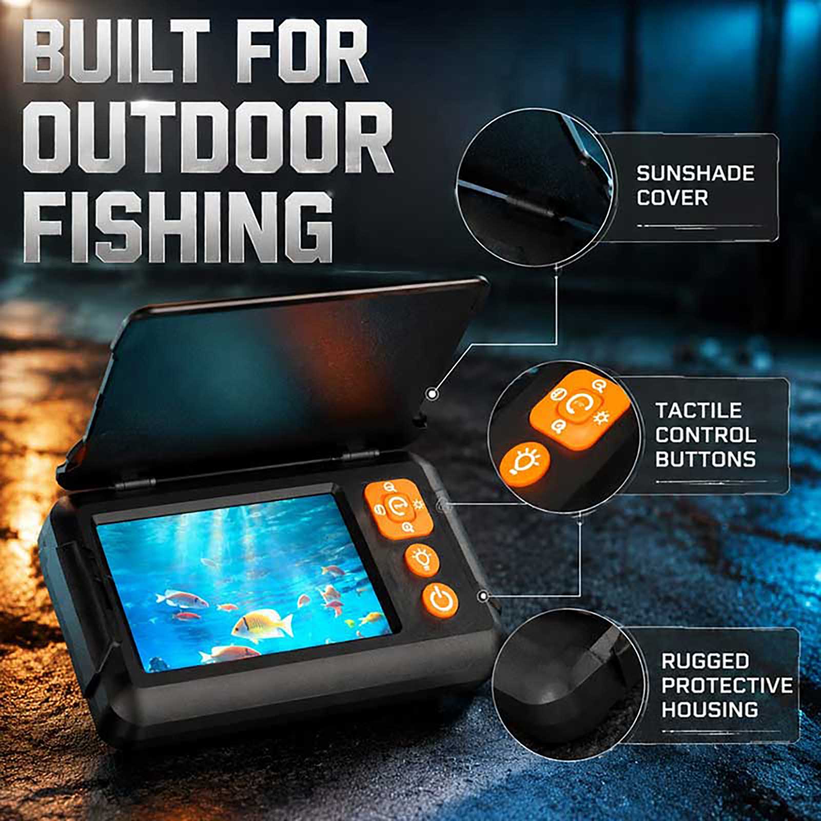 Détecteur de poissons HD 1080P - Fishing Boat Depth Finder avis et prix