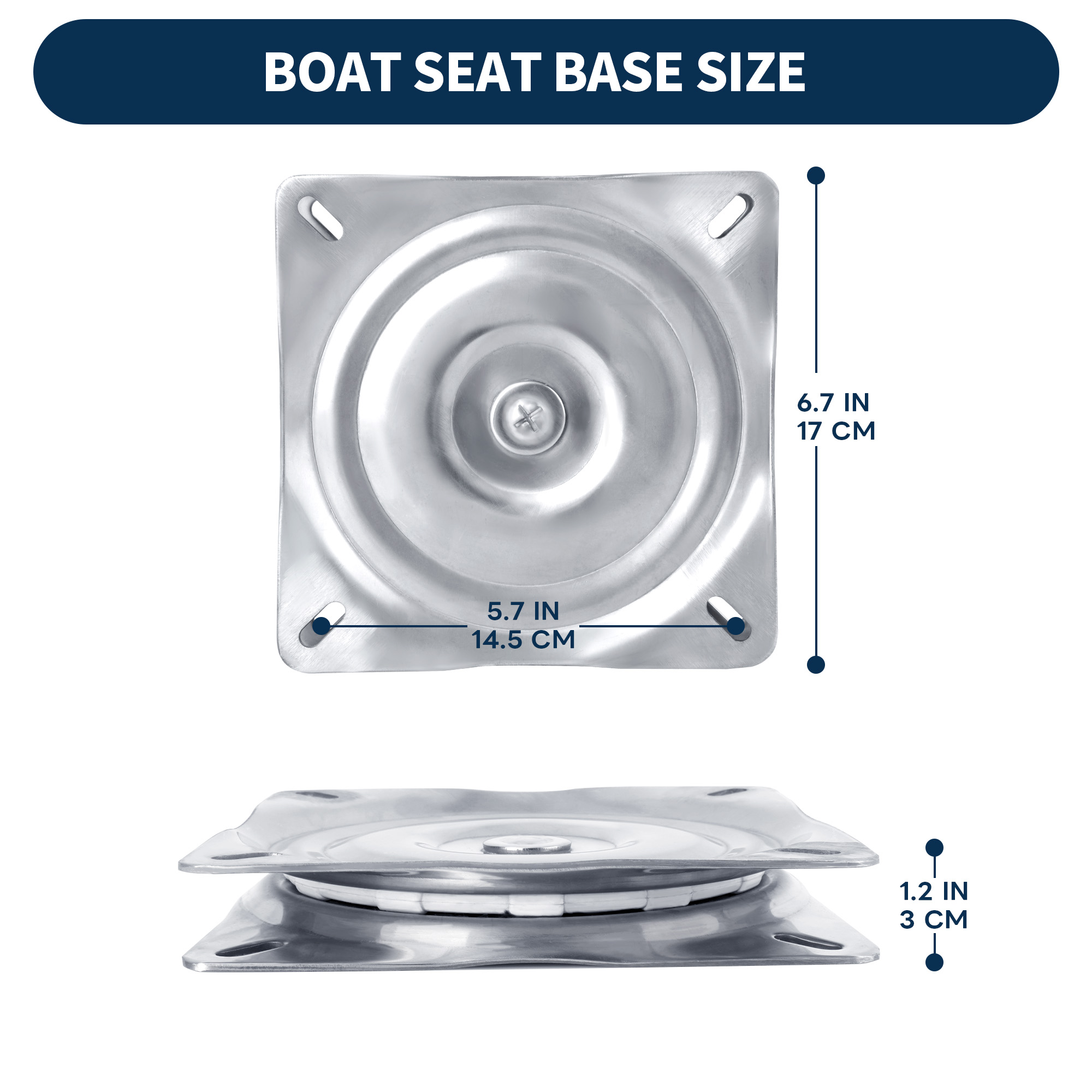 Giroir de siège de bateau, pla - Fishing Boat Seat avis et prix