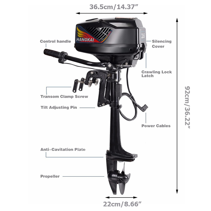 Moteur électrique hors-bord po - Fishing Boat Outboard Motor avis et prix